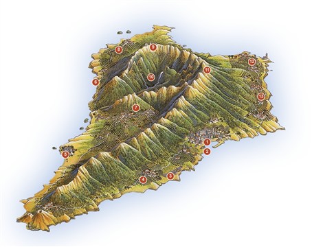 la palma map