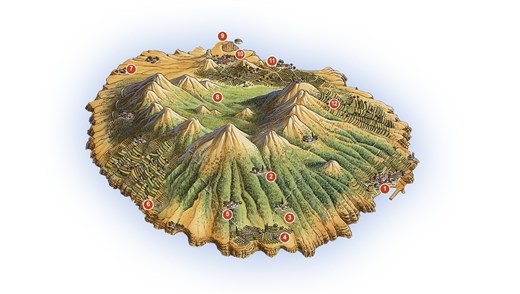 la gomera map